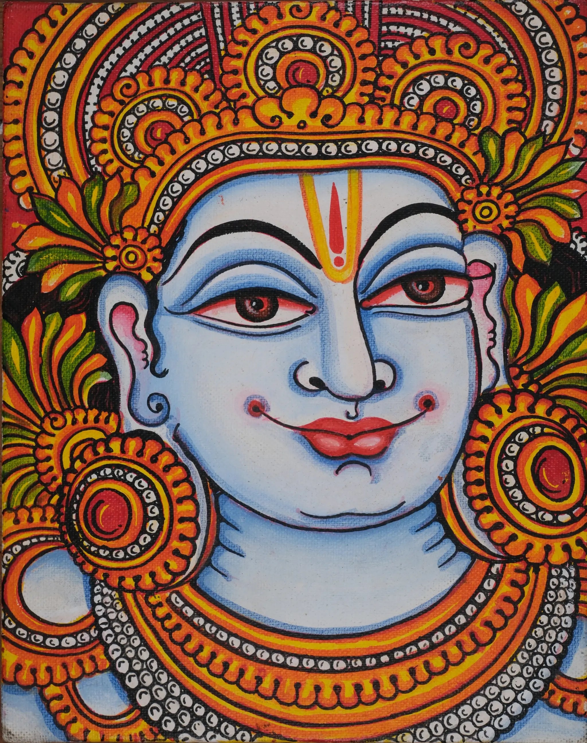 Mural Face – Divine Strength