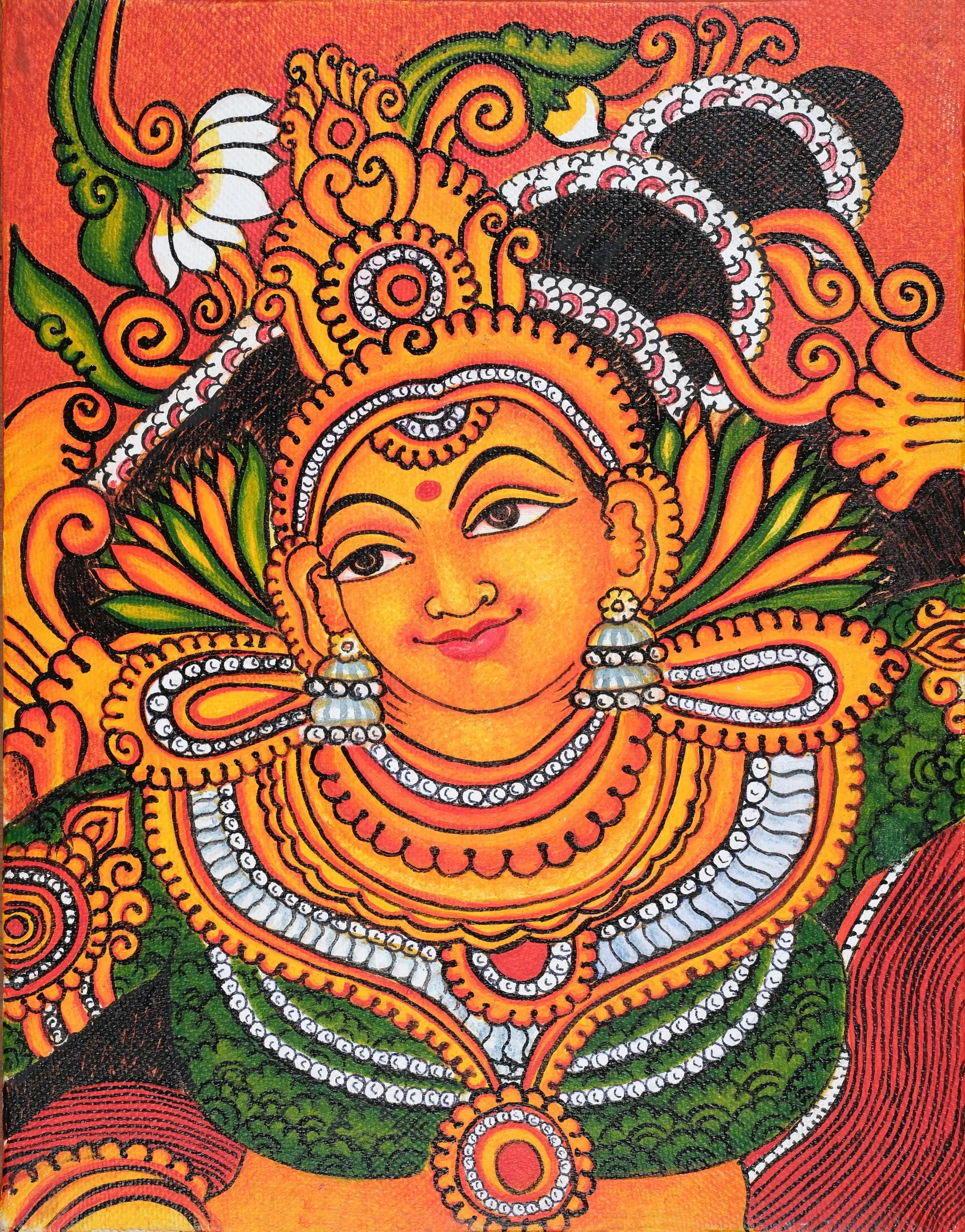 Mural Face – Divine Grace